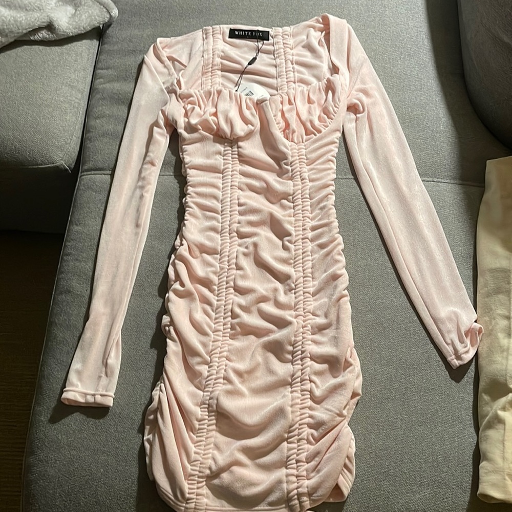 White fox Boutique mini dress